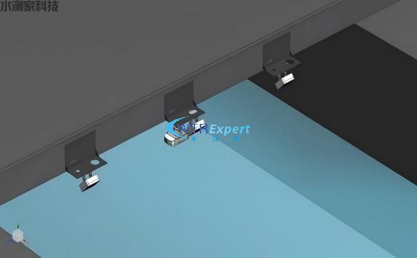 阵列式测流桥梁（侧）式安装