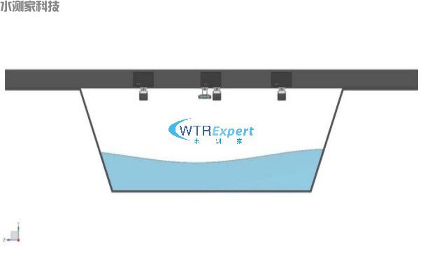 阵列式测流桥梁（底）式安装