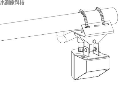 4G雷达流量计安装示意图